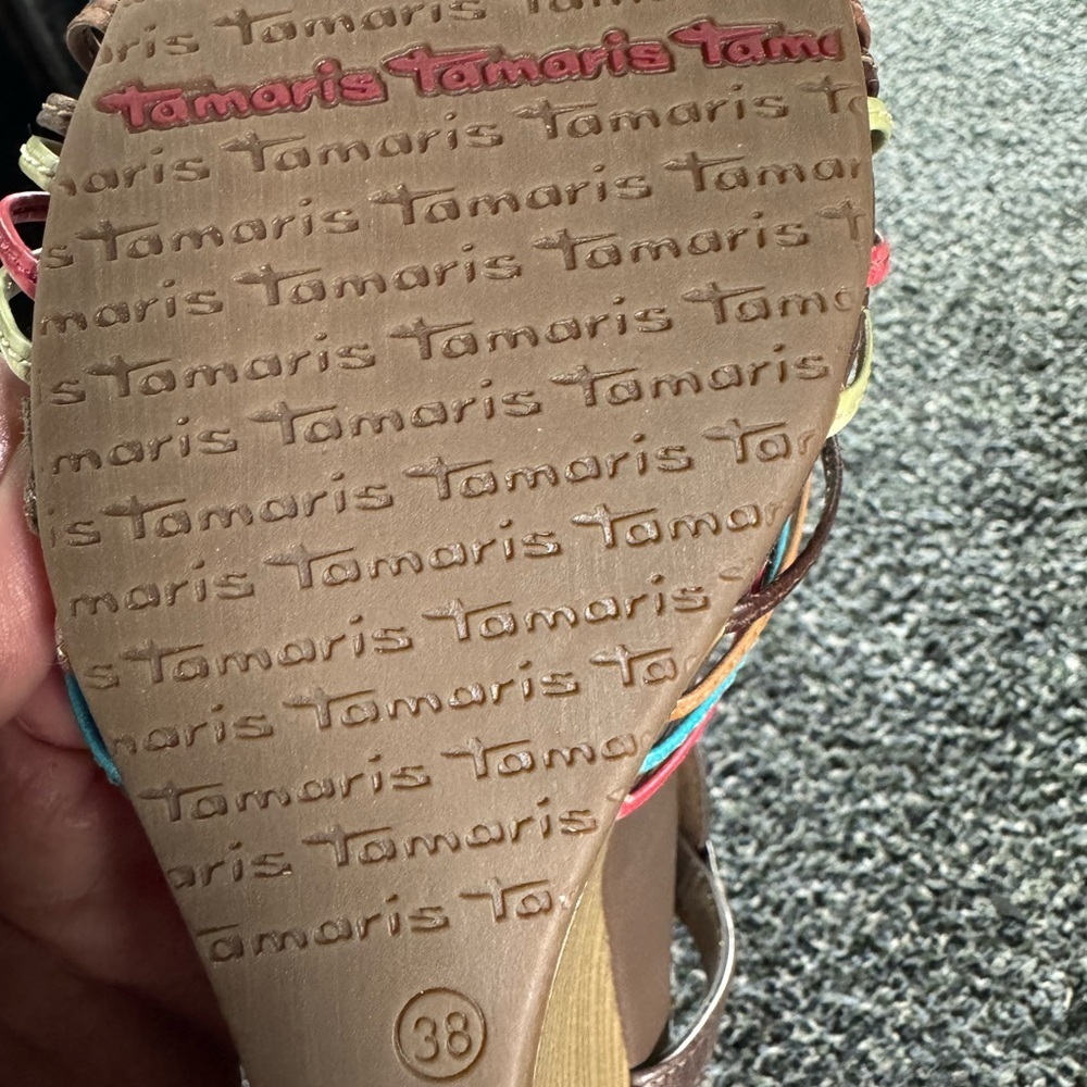 Tamaris Women's Colorful Strappy Sandals - Picture 8 of 10